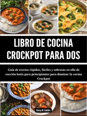 cover image of LIBRO DE COCINA CROCKPOT PARA DOS